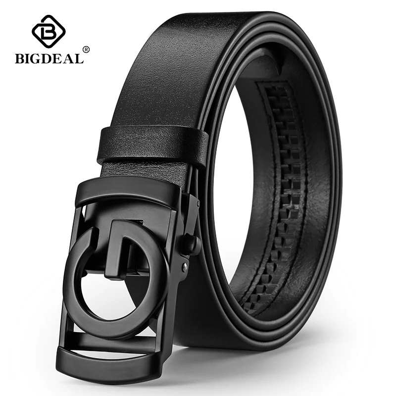 New Arrival Men Belt Cow Genuine Leather Automatic Buckle Fashion Male Strap for Business Casual Jeans Waistband 3.5CM
New Arrival Men Belt Cow Genuine Leather Automatic Buckle Fashion Male Strap for Business Casual Jeans Waistband 3.5CM