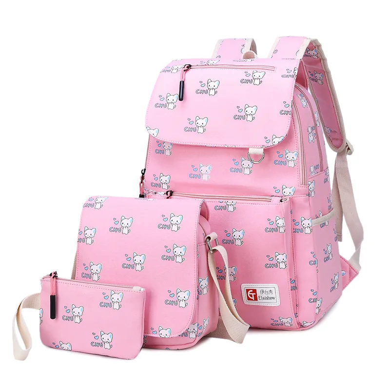 Women Backpack set fashion Cat Printing Backpack3 pcs School BagsTeenagers girls Ladies Casual travel Rucksack laptop backpack
Women Backpack set fashion Cat Printing Backpack3 pcs School BagsTeenagers girls Ladies Casual travel Rucksack laptop backpack