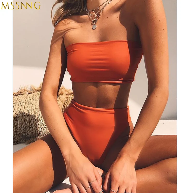 MSSNNG Bandage Bikini Swimwear Women Swimsuit High Waist Bikini Set 2019 Bathing Suit Push Up Maillot De Bain Femme Beachwear
MSSNNG Bandage Bikini Swimwear Women Swimsuit High Waist Bikini Set 2019 Bathing Suit Push Up Maillot De Bain Femme Beachwear