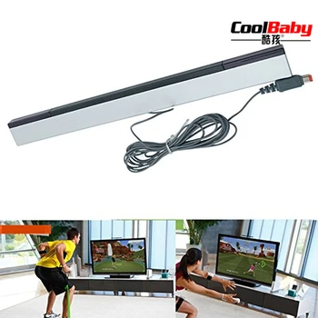 CoolBaby 1PC Wired Infrared IR Signal Ray Sensor Bar/Receiver for Nintendo for Wii Remote movement sensors
CoolBaby 1PC Wired Infrared IR Signal Ray Sensor Bar/Receiver for Nintendo for Wii Remote movement sensors
