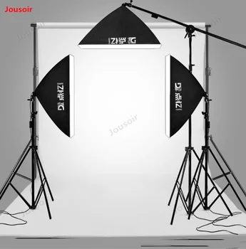 LED three-lamp background rack set Small Studio product portrait capture photo softbox Fill Light CD50 T03
LED three-lamp background rack set Small Studio product portrait capture photo softbox Fill Light CD50 T03