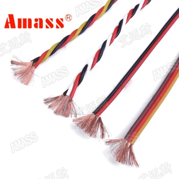 5M Amass Servo extension line JR parallel stranded Cable Wire Futaba winding 60 core 5 meter
5M Amass Servo extension line JR parallel stranded Cable Wire Futaba winding 60 core 5 meter