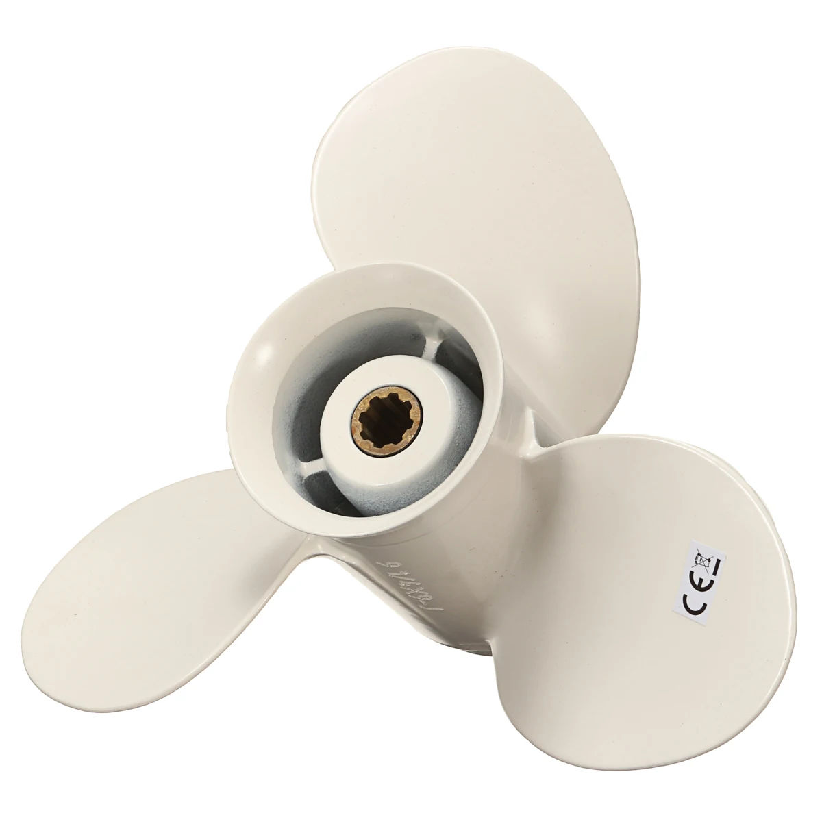 63V-45945-10-EL Aluminium alloy 9-1/4 x 9 Marine Outboard Propeller For Yamaha 9.9-15HP R Rotation 8 Spline Tooth 3 Blades
63V-45945-10-EL Aluminium alloy 9-1/4 x 9 Marine Outboard Propeller For Yamaha 9.9-15HP R Rotation 8 Spline Tooth 3 Blades