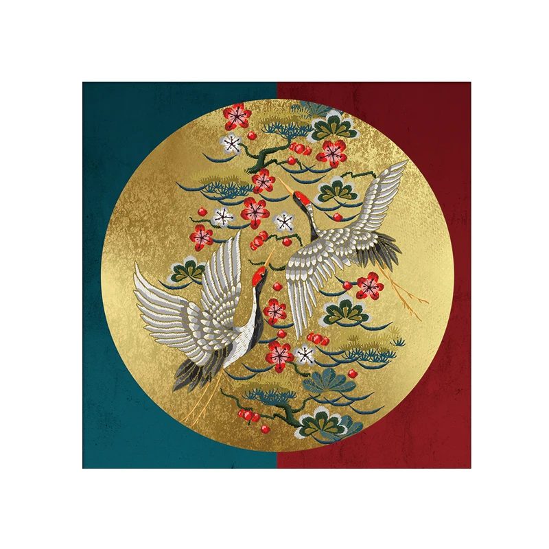 100% Printed Unfinished Cross Stitch Patterns Sets Handmade Embroidery Needlework Kits ,red-crowned crane Full Embroidery
100% Printed Unfinished Cross Stitch Patterns Sets Handmade Embroidery Needlework Kits ,red-crowned crane Full Embroidery