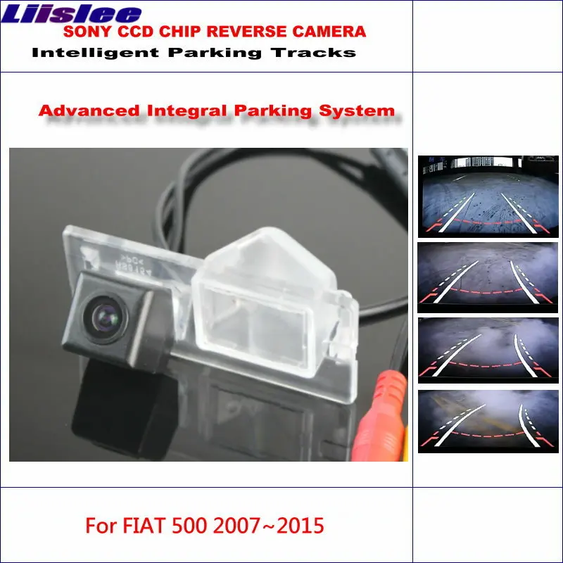 Liislee Rear Camera For FIAT 500 2007~2015 Intelligent Parking Tracks Backup Reverse / 580 TV Lines Dynamic Guidance Tragectory
Liislee Rear Camera For FIAT 500 2007~2015 Intelligent Parking Tracks Backup Reverse / 580 TV Lines Dynamic Guidance Tragectory