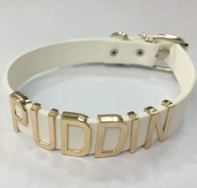 2016 New Harley Quinn PUDDIN Choker Suicide Squad Collar Neck Necklace Halloween Cosplay Choker Culture Letter Necklace
2016 New Harley Quinn PUDDIN Choker Suicide Squad Collar Neck Necklace Halloween Cosplay Choker Culture Letter Necklace