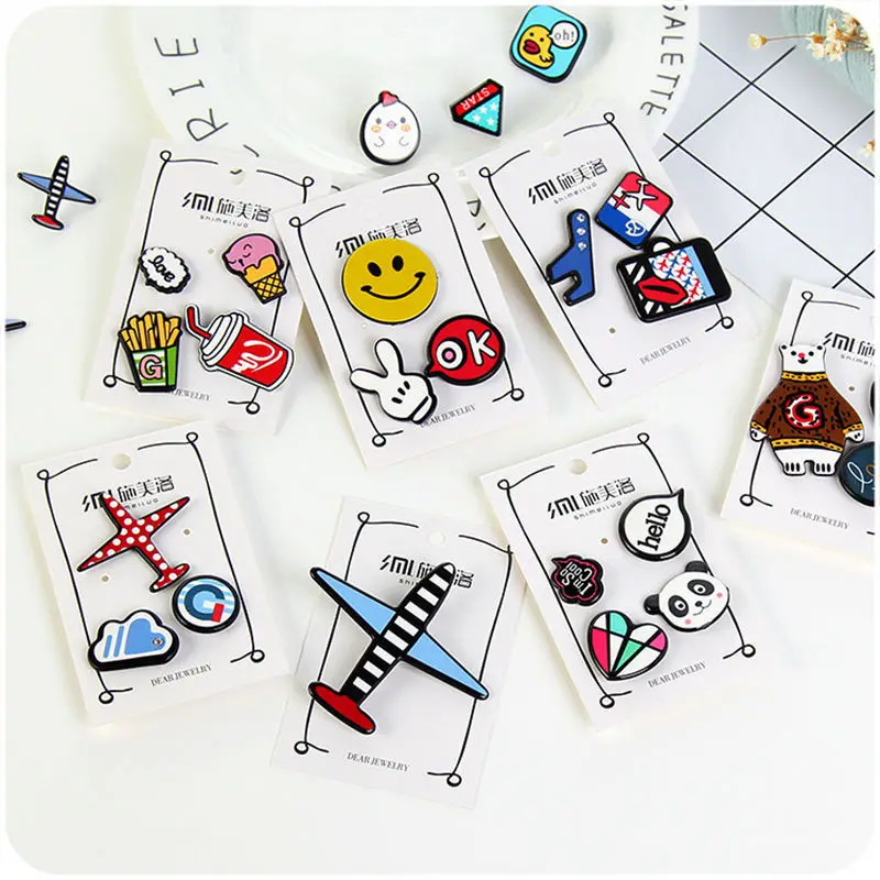 1 PC Lovely Cartoon Icons on The Pin Kawaii Icon Badge on Backpack Badges for Clothing Acrylic Badges Apparel Fabric
1 PC Lovely Cartoon Icons on The Pin Kawaii Icon Badge on Backpack Badges for Clothing Acrylic Badges Apparel Fabric