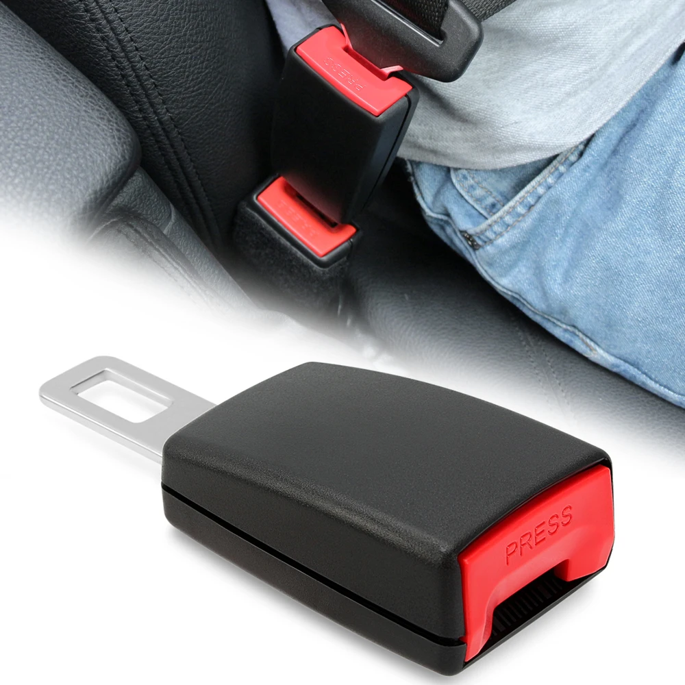 Universal Car Seat Belts Safety Belt Webbing Extender Seatbelt Extension Buckle Clip Padding Auto Accessories | Автомобили и
