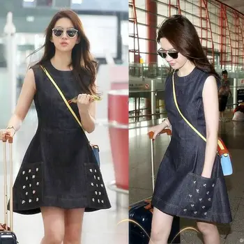 2019 Mini Dress Sexy Liu Yifei Celebrity Beading O Neck Women Pocket Sleeveless Night Club Body con Party Dresses Wholesale
2019 Mini Dress Sexy Liu Yifei Celebrity Beading O Neck Women Pocket Sleeveless Night Club Body con Party Dresses Wholesale