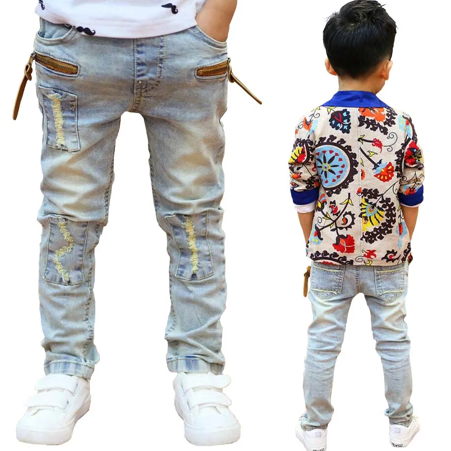Boys clothes 3-11T boys spring cotton long trousers kids jeans children Korean style denim trousers teenage high quality pants
Boys clothes 3-11T boys spring cotton long trousers kids jeans children Korean style denim trousers teenage high quality pants