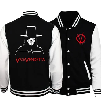 2019 Spring Hot Sale V for Vendetta Jacket Men Fashion Men Baseball Jackets Star Wars Plus Size Men Coat S-5XL
2019 Spring Hot Sale V for Vendetta Jacket Men Fashion Men Baseball Jackets Star Wars Plus Size Men Coat S-5XL