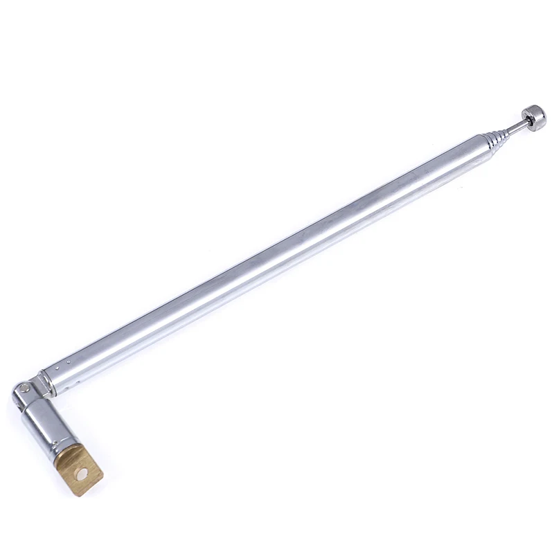 total length 765MM 7 Sections Telescopic Antenna Aerial for Radio TV silver Expanded
total length 765MM 7 Sections Telescopic Antenna Aerial for Radio TV silver Expanded