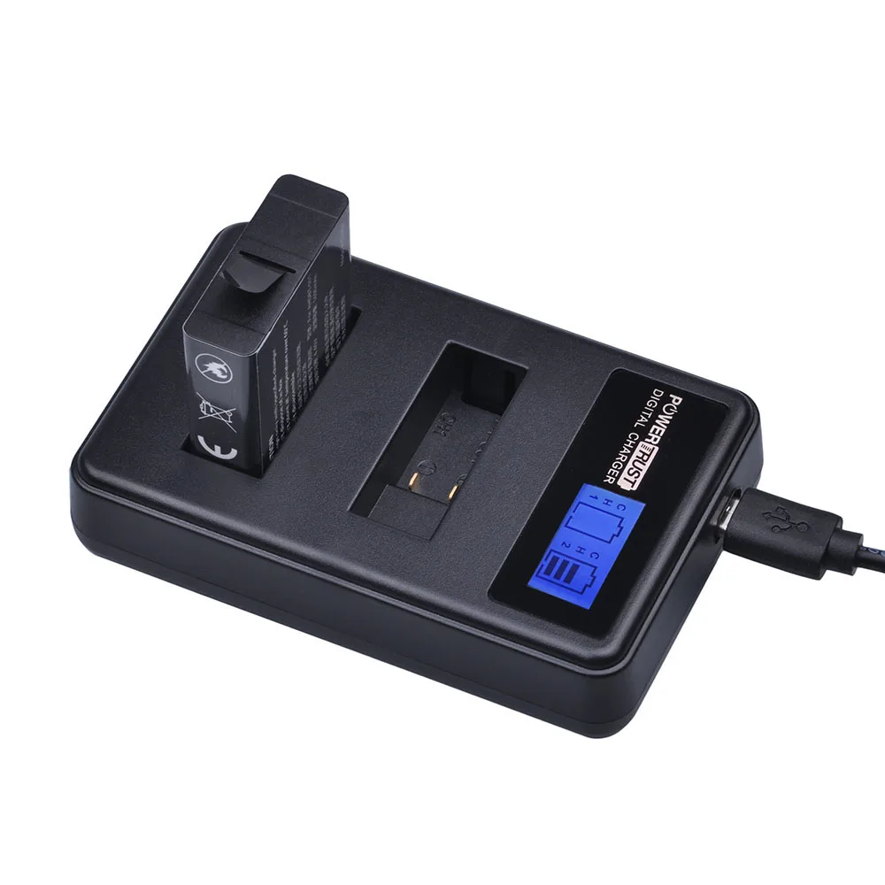 PowerTrust 1PC for Gopro 5 Battery AHDBT-501+LCD USB Dual Charger for Gopro hero 5 hero 6 Gopro7 Action Camera
PowerTrust 1PC for Gopro 5 Battery AHDBT-501+LCD USB Dual Charger for Gopro hero 5 hero 6 Gopro7 Action Camera