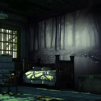 Custom Photo Wallpaper 3D Stereo Mysterious Forest Horror Room Escape Haunted House Background Decor Non-woven Mural Wallpaper
Custom Photo Wallpaper 3D Stereo Mysterious Forest Horror Room Escape Haunted House Background Decor Non-woven Mural Wallpaper