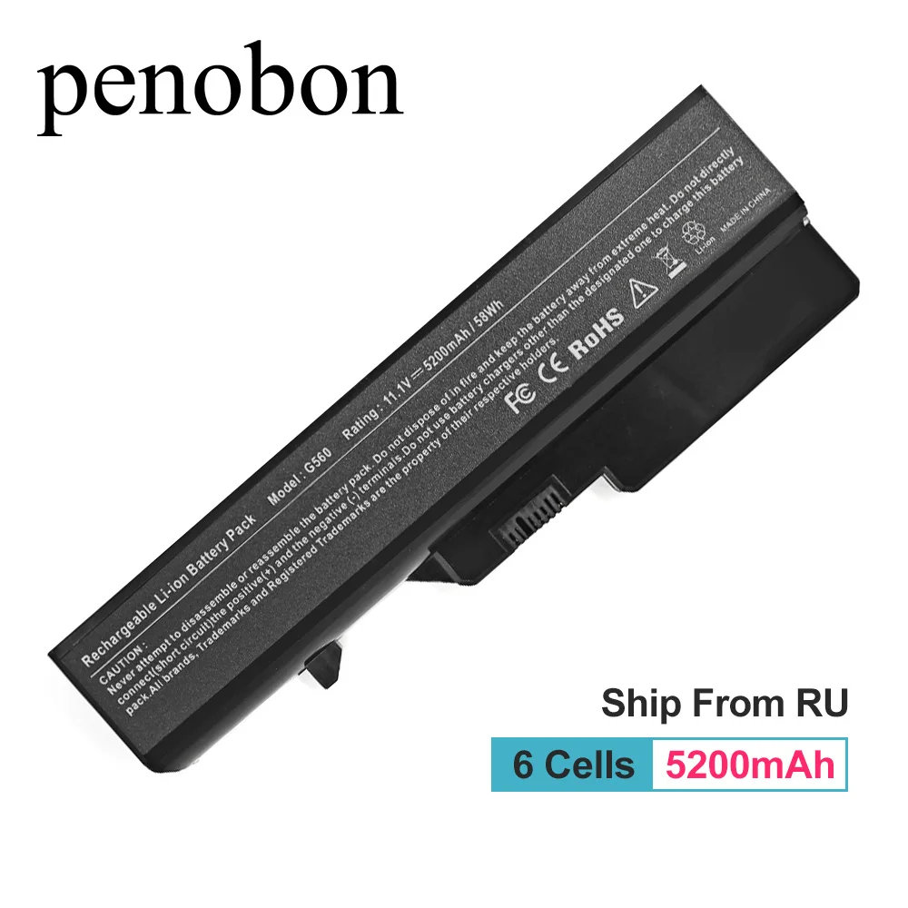 penobon 5200MAh Laptop Battery for Lenovo IdeaPad G460 G465 G470 G475 G560 G565 G570 G575 G770 Z460 L09S6Y02 LO9L6Y02
penobon 5200MAh Laptop Battery for Lenovo IdeaPad G460 G465 G470 G475 G560 G565 G570 G575 G770 Z460 L09S6Y02 LO9L6Y02