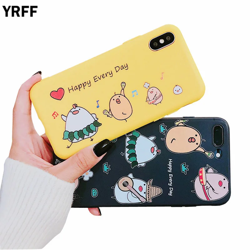 YRFF Cartoon Music Chicken Phone Case For iphone X XS Lovely Couples Cover For iphone 8 7 plus 6 6S Plus Case Coque Funda
YRFF Cartoon Music Chicken Phone Case For iphone X XS Lovely Couples Cover For iphone 8 7 plus 6 6S Plus Case Coque Funda