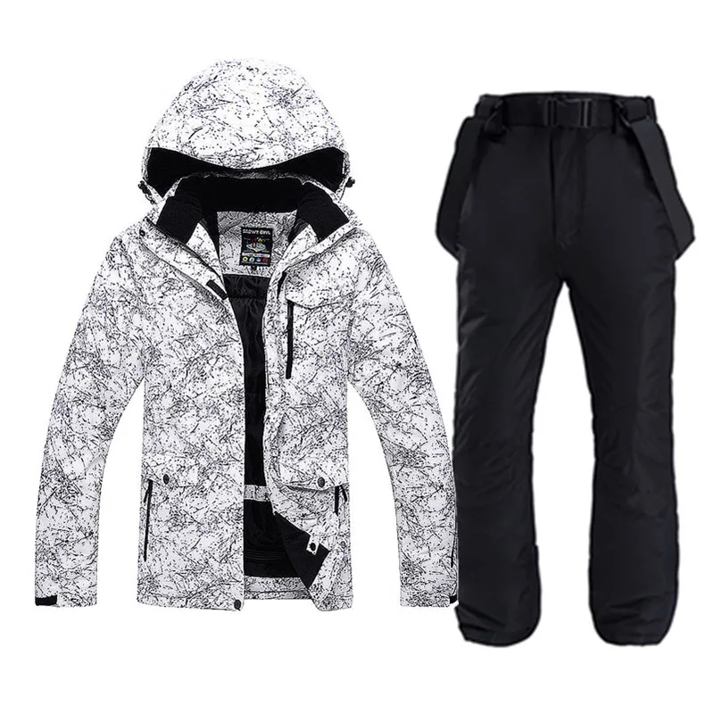 Winter Warm Men Women Ski Suit New Hooded Jacket+Pants Winter Waterproof Snowboarding Set Male Outdoor Windproof Snow Jacket
Winter Warm Men Women Ski Suit New Hooded Jacket+Pants Winter Waterproof Snowboarding Set Male Outdoor Windproof Snow Jacket