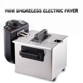 1.5L Mini Electric Deep Fryer Household Constant Temperature Frying Machine Smokeless Frying Cooker WJ-105
1.5L Mini Electric Deep Fryer Household Constant Temperature Frying Machine Smokeless Frying Cooker WJ-105