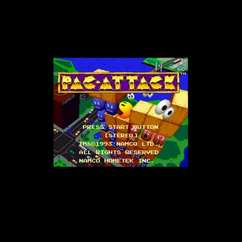 Pac-Attack NTSC Version 16 Bit 46 Pin Big Gray Game Card For USA Game Players
Pac-Attack NTSC Version 16 Bit 46 Pin Big Gray Game Card For USA Game Players