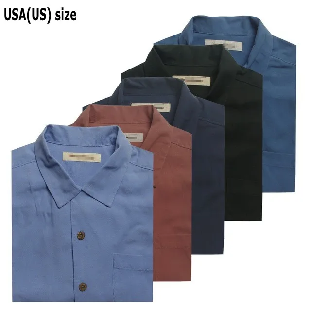 Solid Men’s Shirts Silk Plus Size Short Sleeve Shirt Summer Casual Holiday Camp XL chest 133cm Fit Weight 95-110k
Solid Men’s Shirts Silk Plus Size Short Sleeve Shirt Summer Casual Holiday Camp XL chest 133cm Fit Weight 95-110k