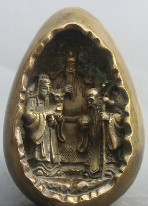 5" China Chinese Folk Copper 3 Longevity God Fu Lu Shou Life Statue Sculpture R0710 Discount35%
5" China Chinese Folk Copper 3 Longevity God Fu Lu Shou Life Statue Sculpture R0710 Discount35%