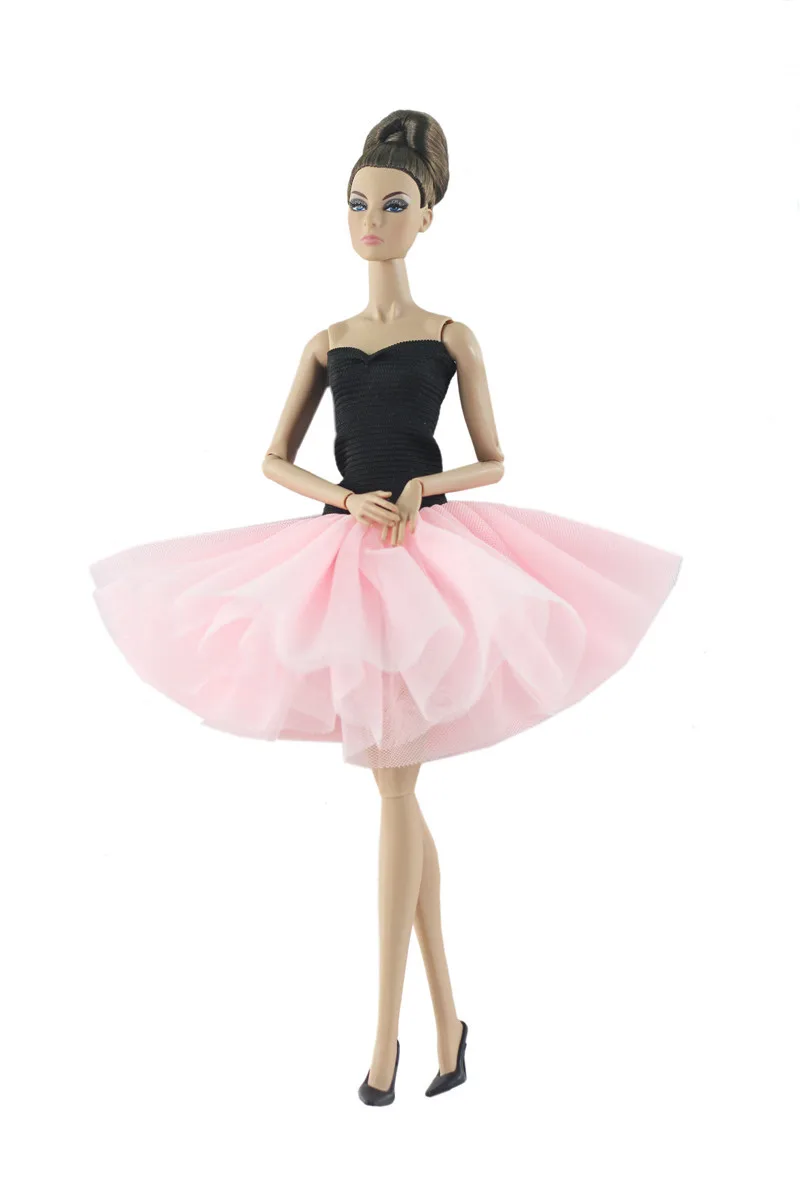 NK 2019 Newest Doll Dress Handmade Bellet Clothes Fashion Dacing Dress For Barbie Doll Accessories Child Toys Girls'Gift 024A
NK 2019 Newest Doll Dress Handmade Bellet Clothes Fashion Dacing Dress For Barbie Doll Accessories Child Toys Girls'Gift 024A