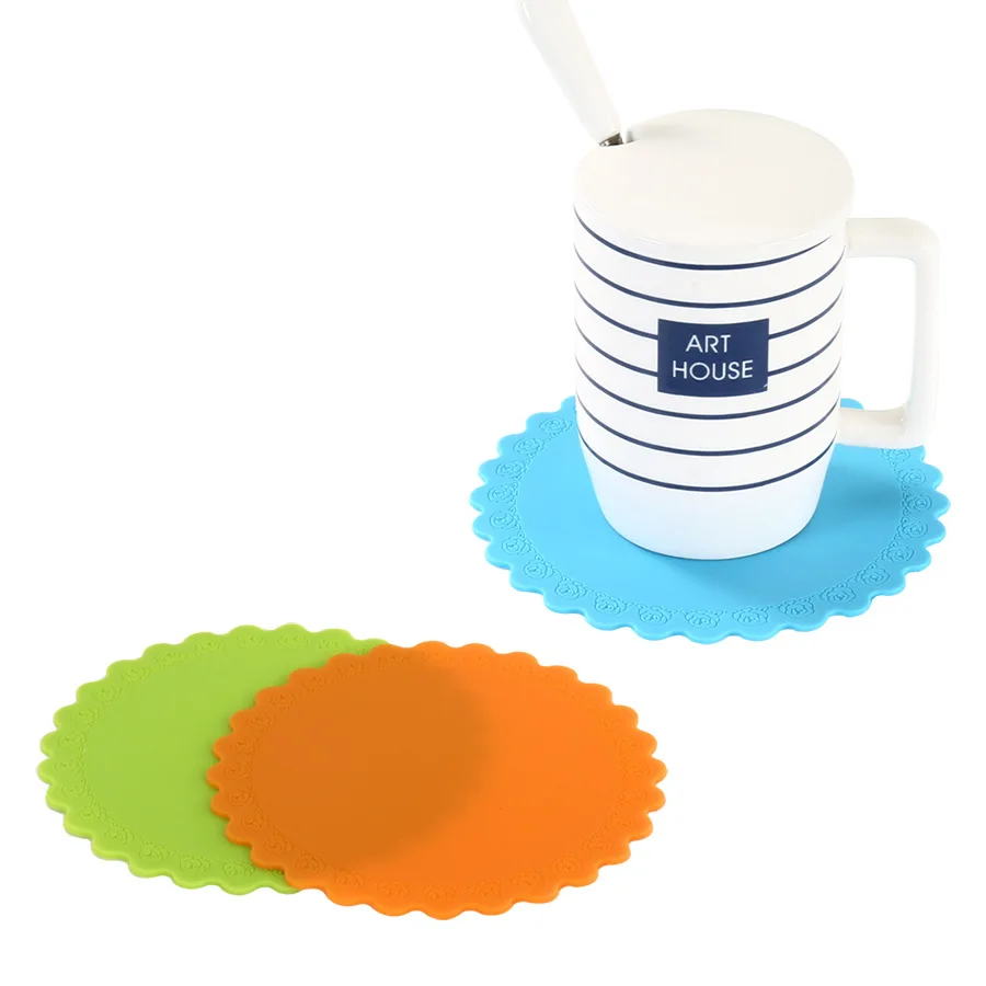 10pcs Round Non-slip Silicone Mats Heat Resistant Coaster Coffee Table Mats Placemats Tableware Cups Holder Kitchen Accessories
10pcs Round Non-slip Silicone Mats Heat Resistant Coaster Coffee Table Mats Placemats Tableware Cups Holder Kitchen Accessories