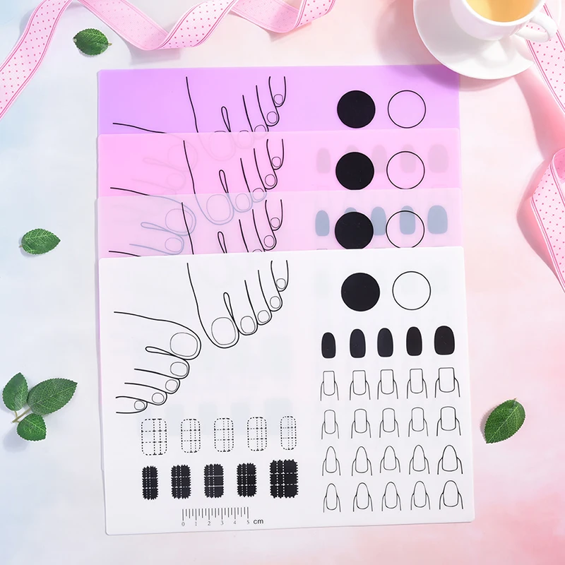 High Quality 1pcs Foldable Nail Polish Silicone Hand Cushion Holder Pad Sticker Nail Art Manicure Practice Tools Nail Mat
High Quality 1pcs Foldable Nail Polish Silicone Hand Cushion Holder Pad Sticker Nail Art Manicure Practice Tools Nail Mat