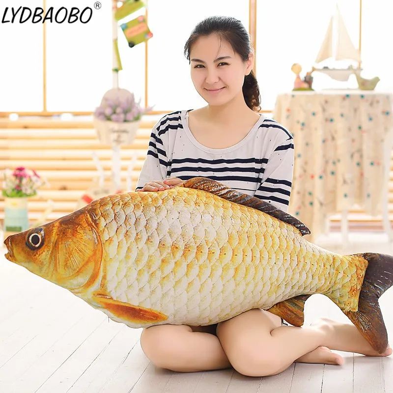 LYDBAOBO 1PC Cute Carp Fish Plush Toys Staffed Soft 3D Simulation Animal Fish Plush Pillow Sofa Cushion Doll Baby Gift Kids Toys
LYDBAOBO 1PC Cute Carp Fish Plush Toys Staffed Soft 3D Simulation Animal Fish Plush Pillow Sofa Cushion Doll Baby Gift Kids Toys