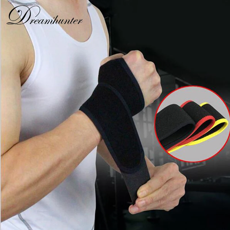 Sports Training Exercises Wristband Wrist Wraps Strap Bandage Adjustable Wrist Supports Brace Badminton Tennis Crossfit
Sports Training Exercises Wristband Wrist Wraps Strap Bandage Adjustable Wrist Supports Brace Badminton Tennis Crossfit