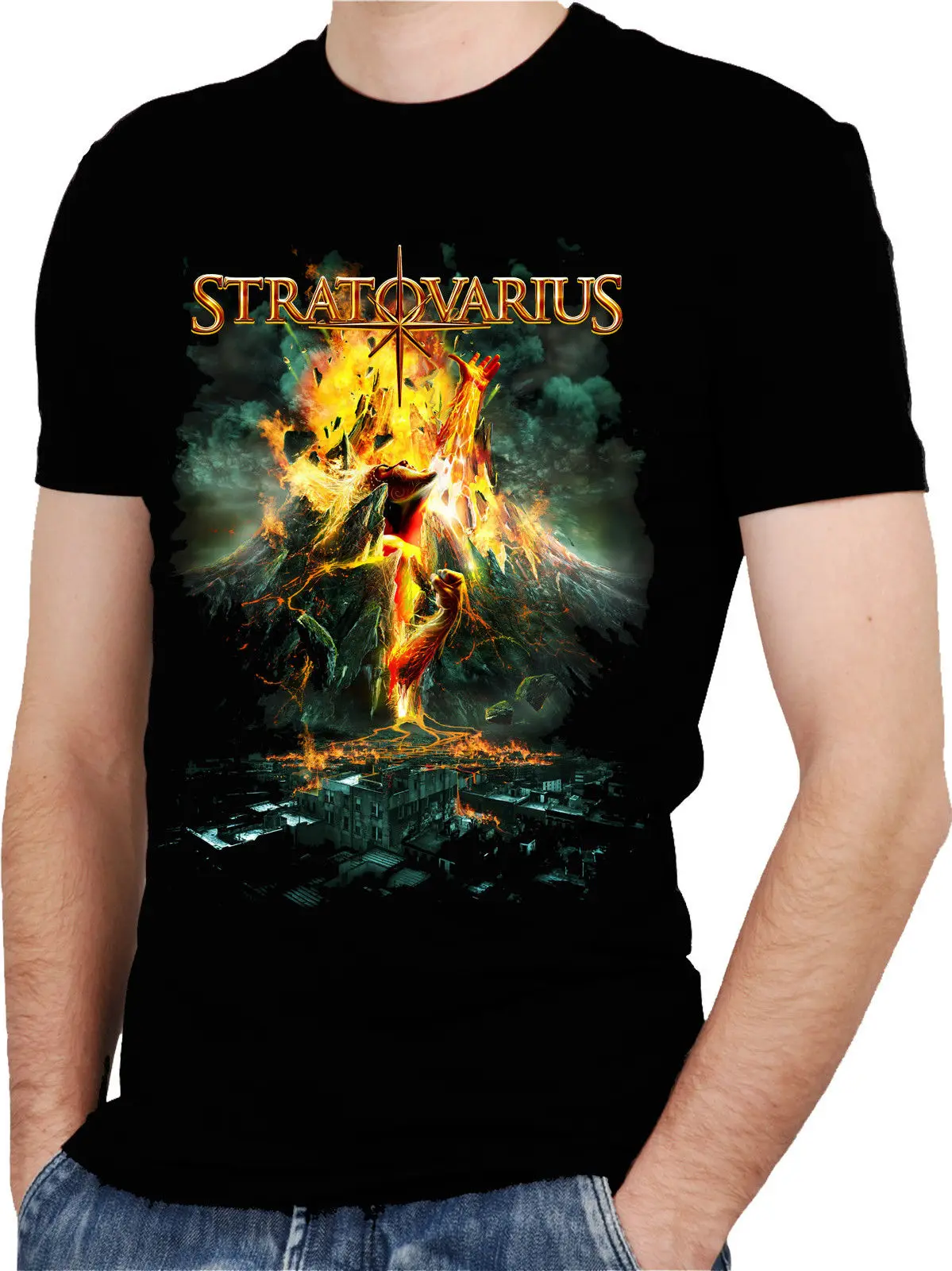STRATOVARIUS BAND 2 Black New T-shirt Rock T-shirt Rock Band Shirt Rock Tee Printed T Shirts Short Sleeve Hipster Tee
STRATOVARIUS BAND 2 Black New T-shirt Rock T-shirt Rock Band Shirt Rock Tee Printed T Shirts Short Sleeve Hipster Tee