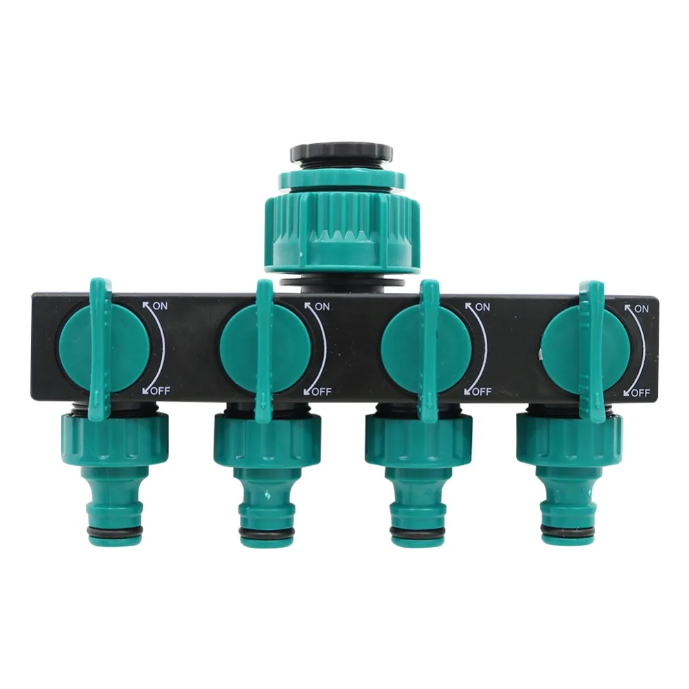 Garden Crane Water Control Valve 4-way Splitter Agricultural tools Garden Yard Drip irrigation Faucet Adapter Quick connector
Garden Crane Water Control Valve 4-way Splitter Agricultural tools Garden Yard Drip irrigation Faucet Adapter Quick connector