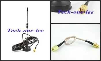 GSM Antenna 433Mhz 5dbi SMA Plug Connector Straight + RP SMA male to SMA female Extension pigtail cable RG316 15cm
GSM Antenna 433Mhz 5dbi SMA Plug Connector Straight + RP SMA male to SMA female Extension pigtail cable RG316 15cm
