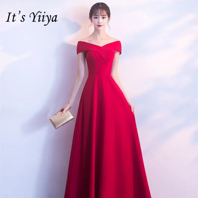 Boat neck Evening dress Nightclub style Sexy Elegant Women zipper back Prom Dress off shoulder floor-length long dress C023
Boat neck Evening dress Nightclub style Sexy Elegant Women zipper back Prom Dress off shoulder floor-length long dress C023