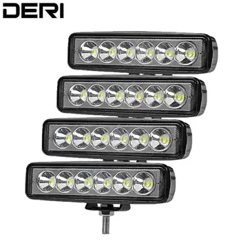 DERI 4pcs 6 inch 18W Led Work Light Bar For Motorcycle Truck Boat Tractor Working Light Fog Lamp Motorbike LED Light Car Styling
DERI 4pcs 6 inch 18W Led Work Light Bar For Motorcycle Truck Boat Tractor Working Light Fog Lamp Motorbike LED Light Car Styling