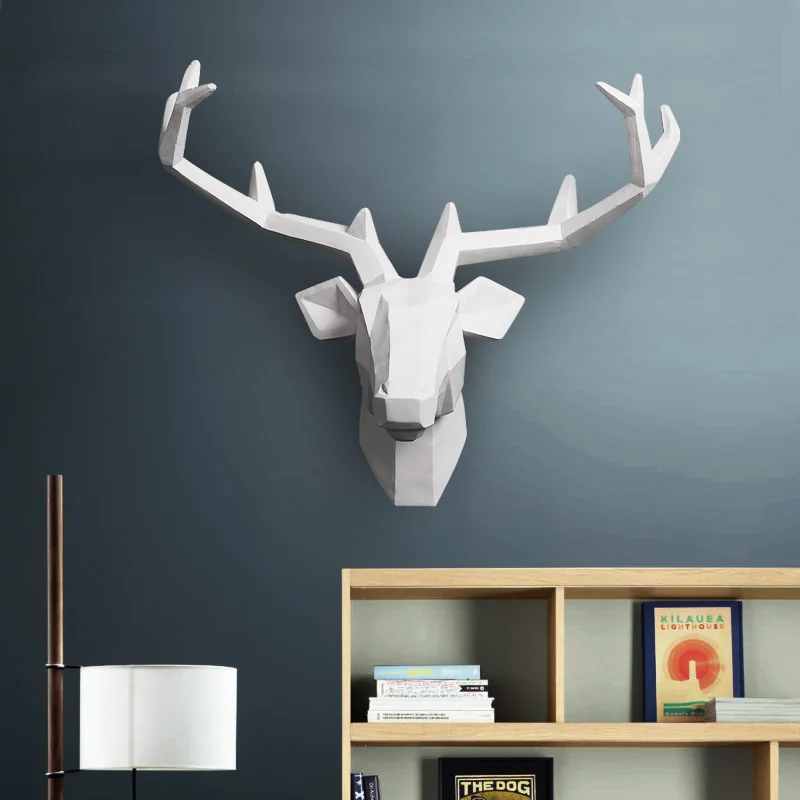 head Arts Crafts European deer head, wall hanging, wall decorations, retro bar, clothing shop, home wall decorations, pendants
head Arts Crafts European deer head, wall hanging, wall decorations, retro bar, clothing shop, home wall decorations, pendants