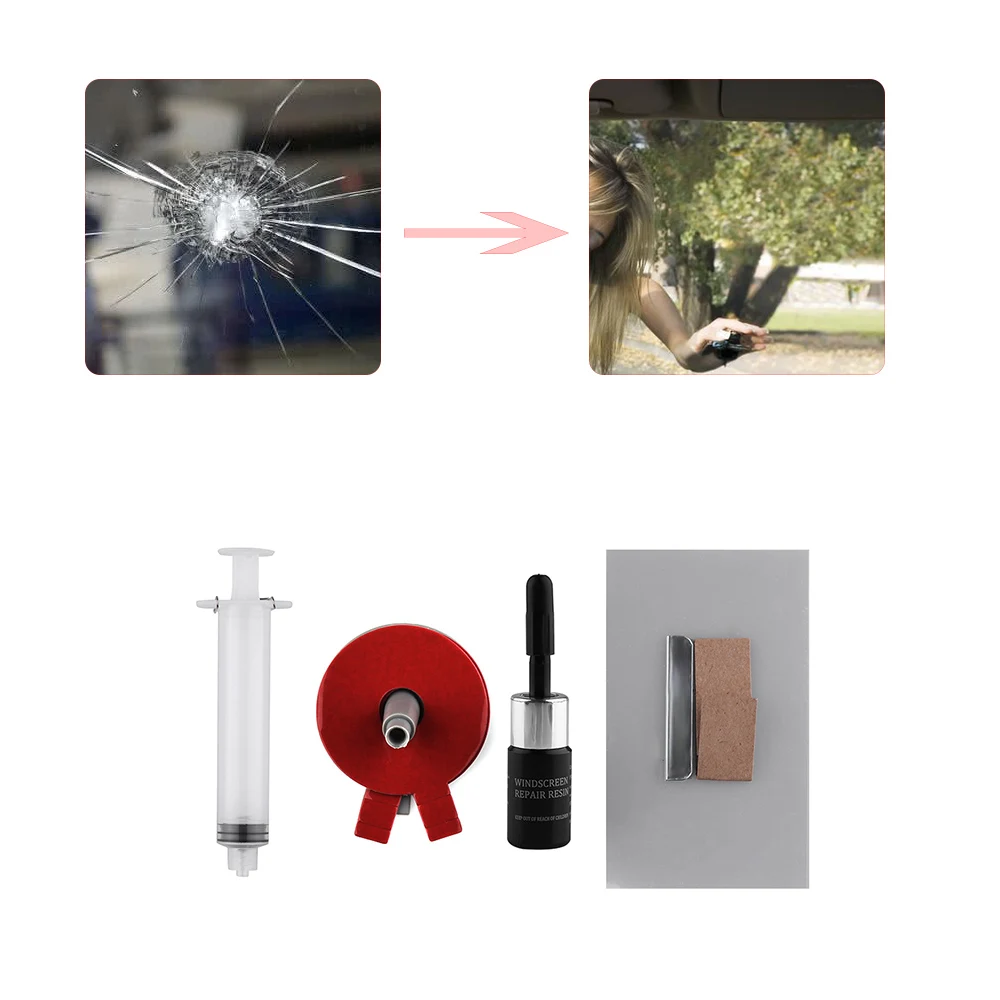 1Set New Hot Professional & Useful Windscreen Windshield Repair Tool Set DIY Car Kit Wind Glass For Chip Crack
1Set New Hot Professional & Useful Windscreen Windshield Repair Tool Set DIY Car Kit Wind Glass For Chip Crack