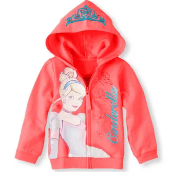 New Autumn and winter children kids girls sweater Cinderella Hooded Jacket zipper jacket casual cartoon
New Autumn and winter children kids girls sweater Cinderella Hooded Jacket zipper jacket casual cartoon