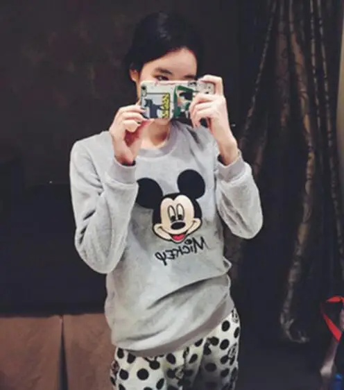 Flannel Pajama Suit Sets Cartoon Animal Thick Warm Styles Pijama Girl Nightwear Sleepsuit Winter Women Pyjamas
Flannel Pajama Suit Sets Cartoon Animal Thick Warm Styles Pijama Girl Nightwear Sleepsuit Winter Women Pyjamas