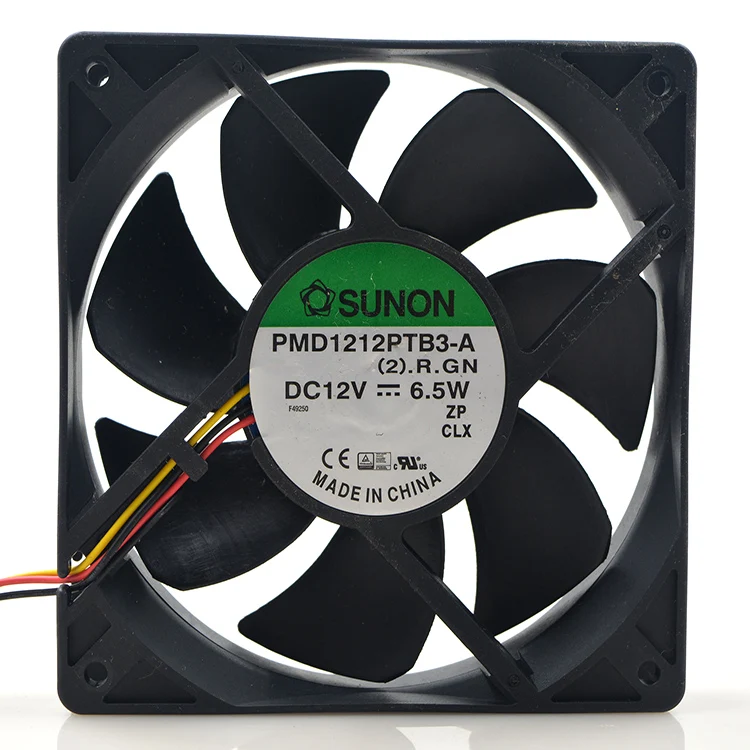 Новый оригинальный PMD1212PTB3-A 12V 6,5 W 12025 12CM 3-проводной Вентилятор охлаждения
Новый оригинальный PMD1212PTB3-A 12V 6,5 W 12025 12CM 3-проводной Вентилятор охлаждения