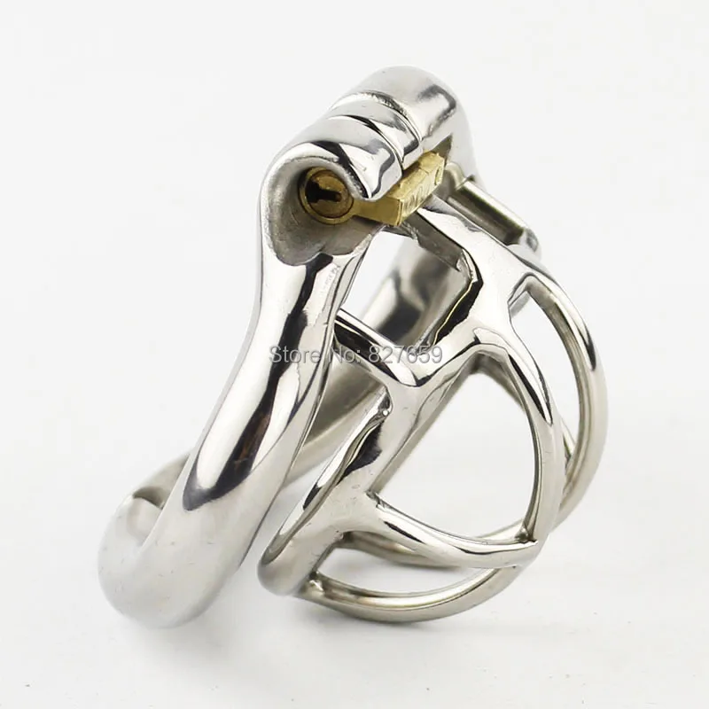 Super Small Male Chastity Device Stainless Steel Chastity Cage With