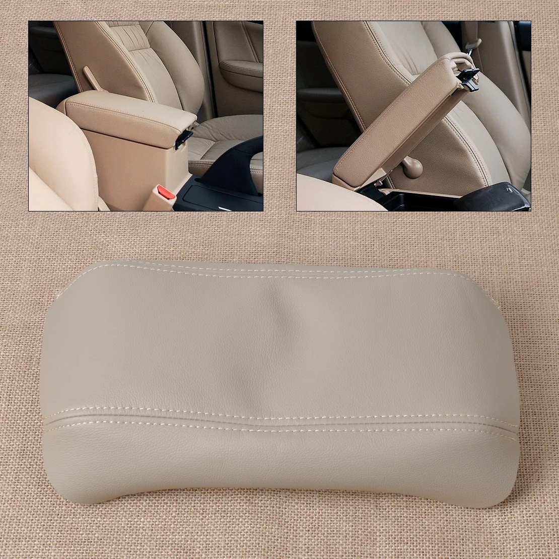 CITALL Beige Leather Front Console Lid Armrest Cover for Honda Accord DIY Decoration 2003 2004 2005 2006 2007
CITALL Beige Leather Front Console Lid Armrest Cover for Honda Accord DIY Decoration 2003 2004 2005 2006 2007