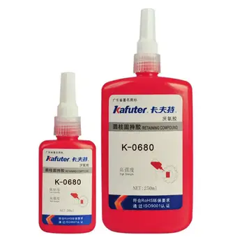 Kafuter 250ml K-0680 cylindrical retaining compound bearing repair high intensity anaerobic green
Kafuter 250ml K-0680 cylindrical retaining compound bearing repair high intensity anaerobic green