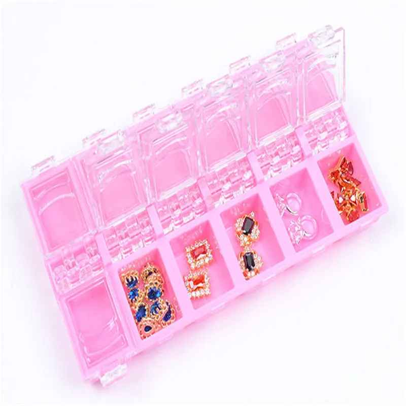 12 Slots Plastic Diamond Jewelry Storage Box Diamant Craft Beads Display Storage Boxes Case Container Organizer Nail Art Tools
12 Slots Plastic Diamond Jewelry Storage Box Diamant Craft Beads Display Storage Boxes Case Container Organizer Nail Art Tools