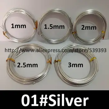 craft wire aluminium wire Silver aluminium wire wholesale bonsai wire mix size 5rolls/lot (5meters/roll)(MS1124-01)
craft wire aluminium wire Silver aluminium wire wholesale bonsai wire mix size 5rolls/lot (5meters/roll)(MS1124-01)