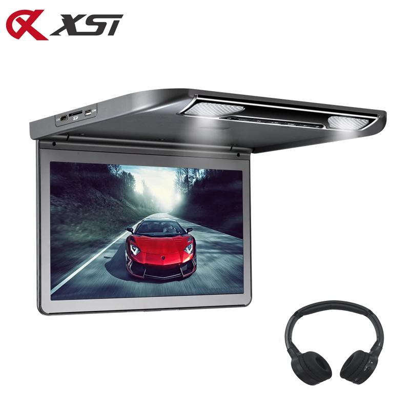XST 13.3 Inch Car Ceiling Flip Down Roof Mount Monitor with Full 1920x1080 Screen MP5 Player With HDMI USB SD IR FM Transmitter
XST 13.3 Inch Car Ceiling Flip Down Roof Mount Monitor with Full 1920x1080 Screen MP5 Player With HDMI USB SD IR FM Transmitter
