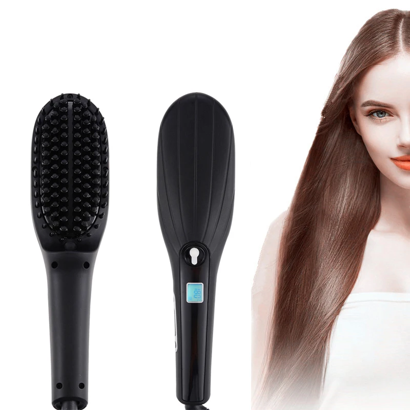Steam Hair Straightener Brush Professional Hair Straightening Comb Portable Hair Comb Ceramic Anti-scald Faster Styling Brushes
Steam Hair Straightener Brush Professional Hair Straightening Comb Portable Hair Comb Ceramic Anti-scald Faster Styling Brushes