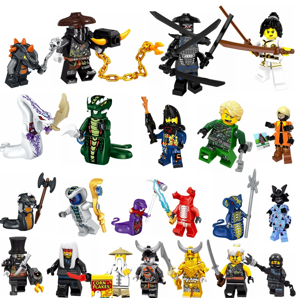 Pythor Ninja Action Figures Legoings Ninjago Bytar Rattla Fangdam Building Blocks Legoingly Bricks Educational Toys For Children
Pythor Ninja Action Figures Legoings Ninjago Bytar Rattla Fangdam Building Blocks Legoingly Bricks Educational Toys For Children