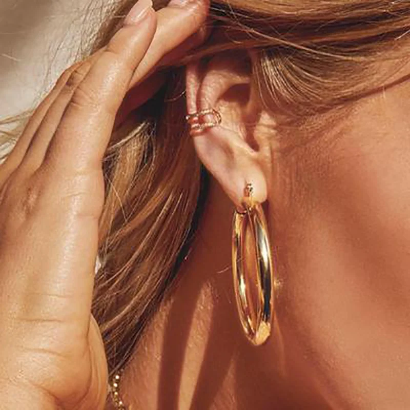 Fashion Party Big Gold Sliver Round Circle Earrings For Women Simple Punk Geometric Statement Earrings 2019
Fashion Party Big Gold Sliver Round Circle Earrings For Women Simple Punk Geometric Statement Earrings 2019
