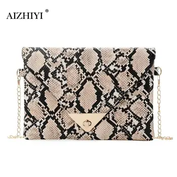 Women Shoulder Snake Skin Print Envelope Messenger Bags Fashion Crossbody Clutch Bag Sac A Dos Bolsas Feminina Mujer Sac A Main
Women Shoulder Snake Skin Print Envelope Messenger Bags Fashion Crossbody Clutch Bag Sac A Dos Bolsas Feminina Mujer Sac A Main